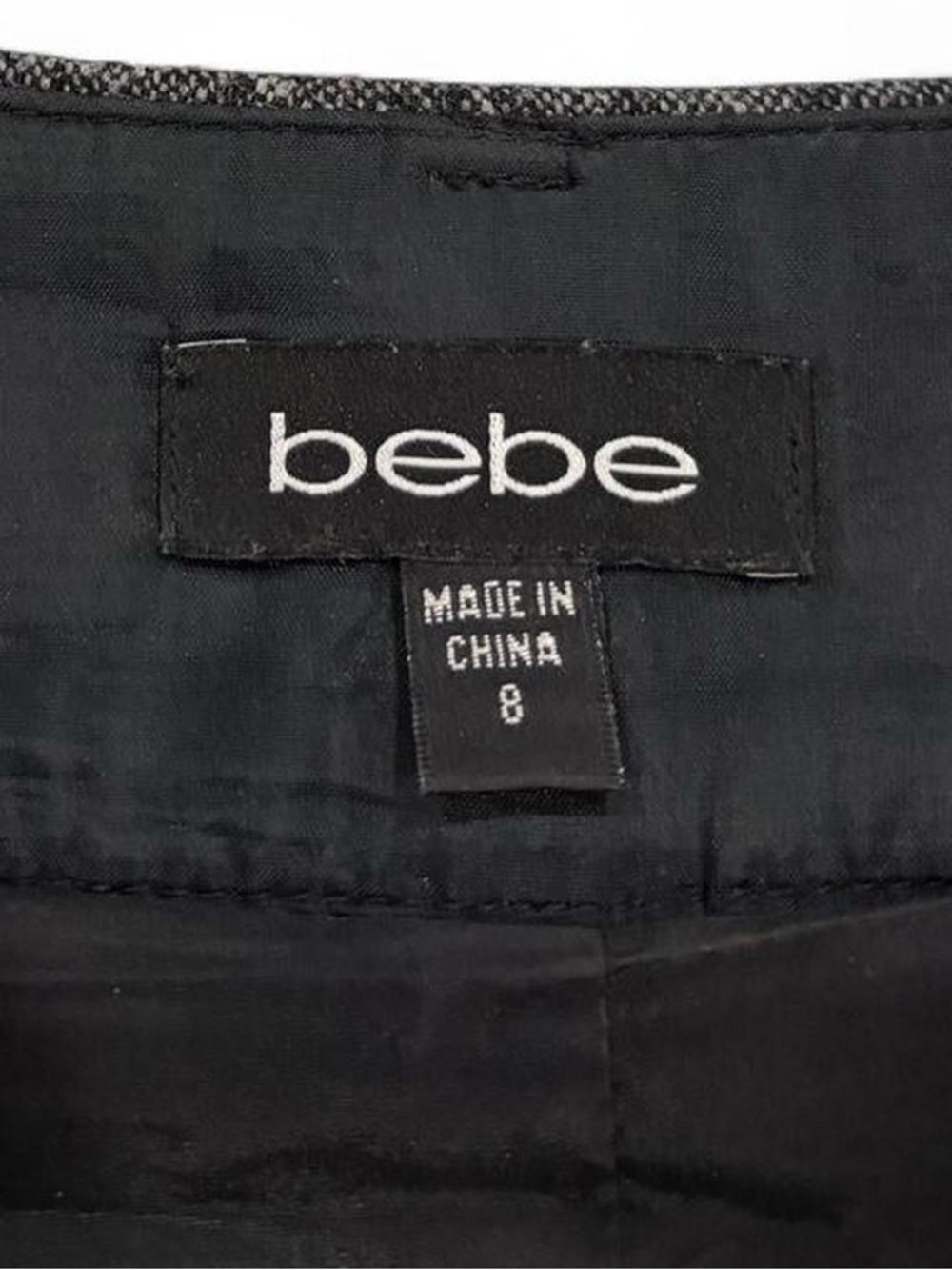 Y2K Bebe wool blend pencil skirt - Picture 3 of 3